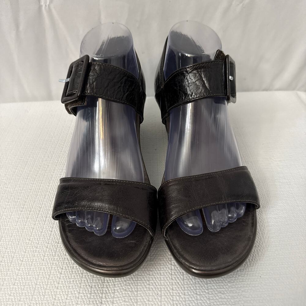 Naot Sandals Womens Size 9 Future Brown Heel Buckle - Picture 2 of 9